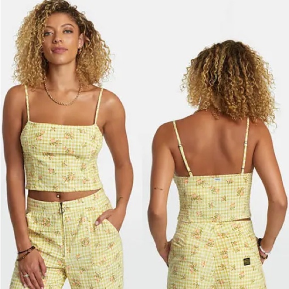 RVCA United Cropped Tank